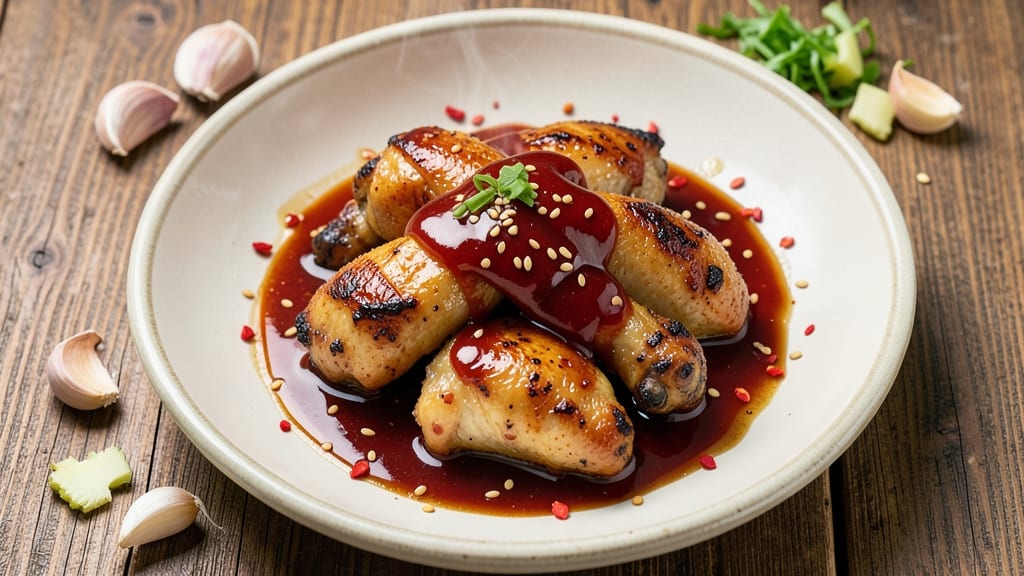 Aroy D's Sweet Chili Sauce for Chicken Recipe: Sticky-Glazed Wings With Tangy-Sweet Crunch