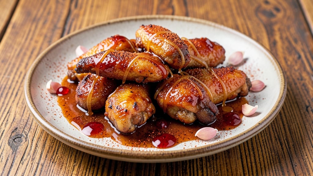 Spicy Honey BBQ Wing Sauce Recipe: Fiery-Sweet Glaze for Crispy Wings