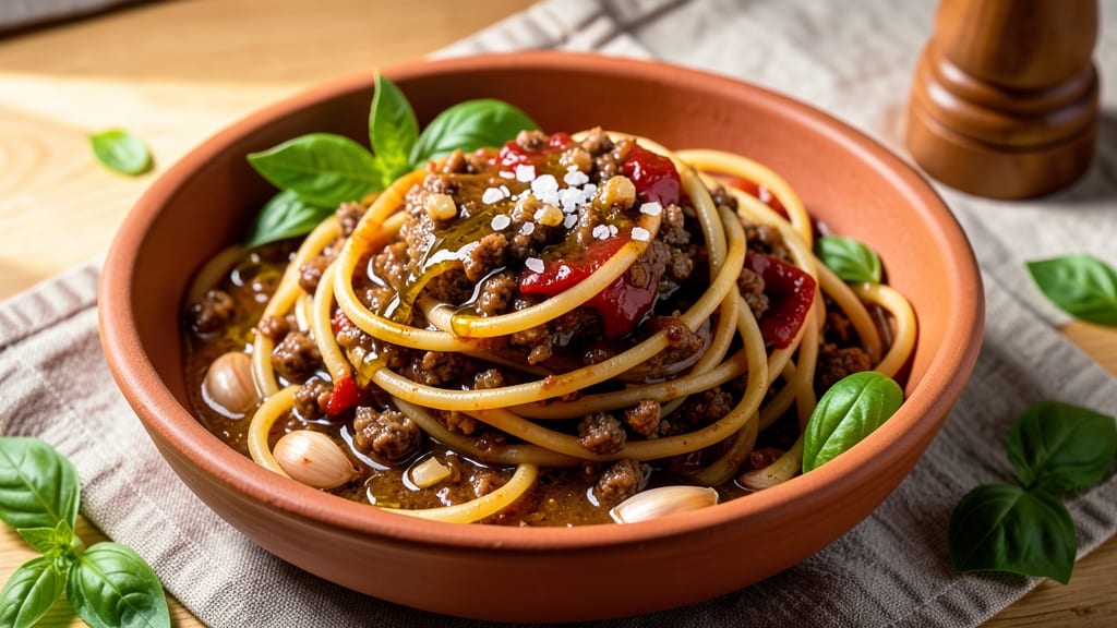Amazing Spaghetti Meat Sauce Recipe: Deep Umami Flavor in One Pot