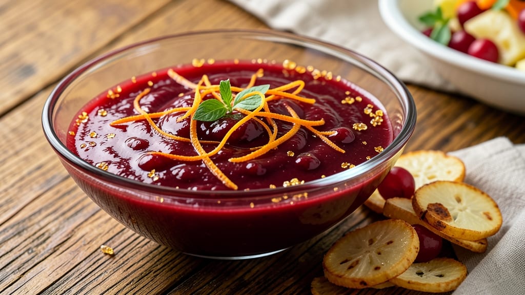 Babish Cranberry Sauce Recipe: Spiced-Orange Swirl With Celery Crown Crunch