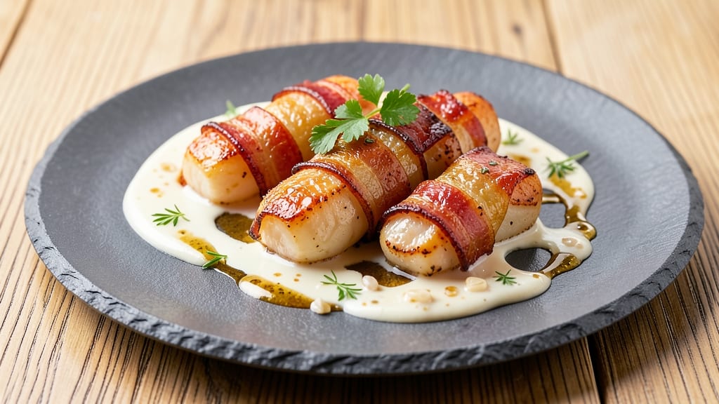 Bacon-Wrapped Scallops Sauce Recipe: Smoky Garlic Butter That Pairs Perfectly
