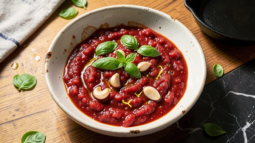 Recipe For Pizza Sauce From Fresh Tomatoes: Bright, Fresh Flavor Without Cooking Down
