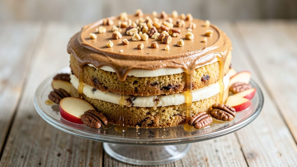 Applesauce Walnut Cake Recipe: Moist Crumb and Nutty Sweetness