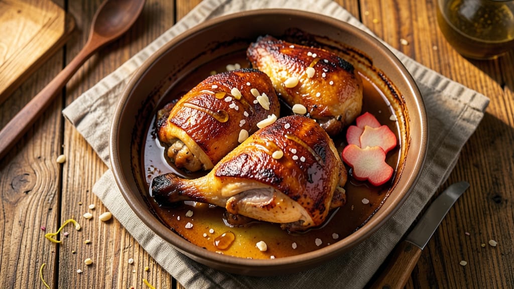 Baked Chicken in Soy Sauce Recipe: Glossy Caramelized Crust With Umami Depth