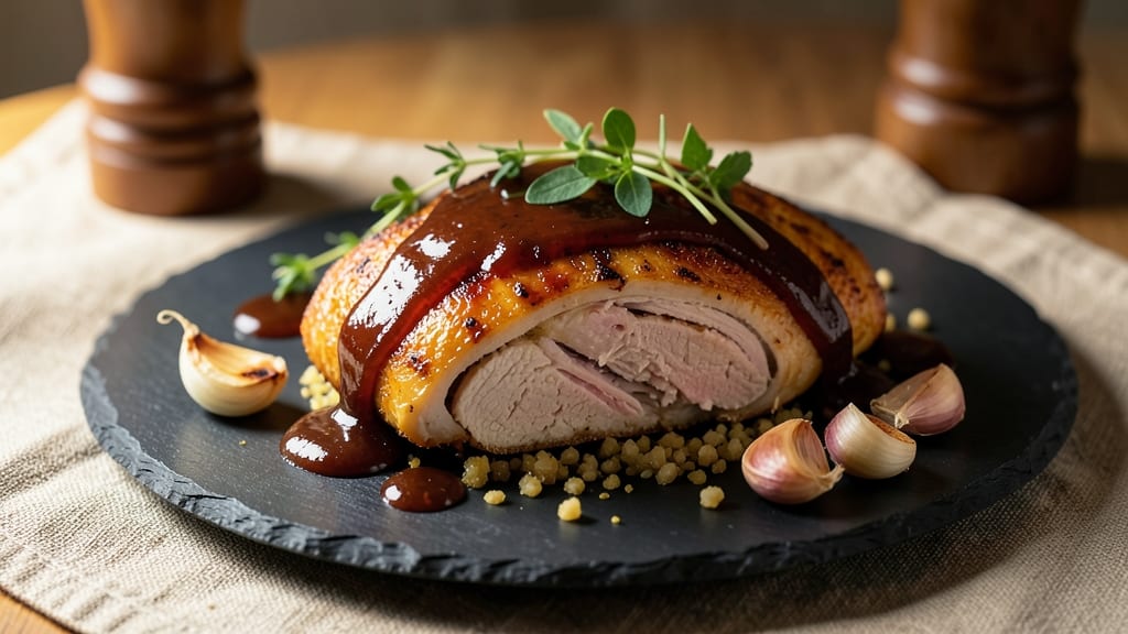 Baked Chicken Breast With Barbecue Sauce Recipe: Smoky-Glazed Crispy Edges and Juicy Centers