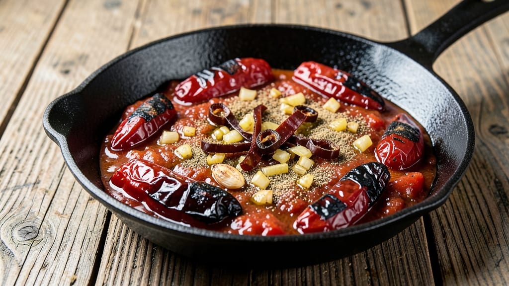 Authentic Chile Relleno Sauce Recipe: Roasted Tomato-Chipotle Velvety Base