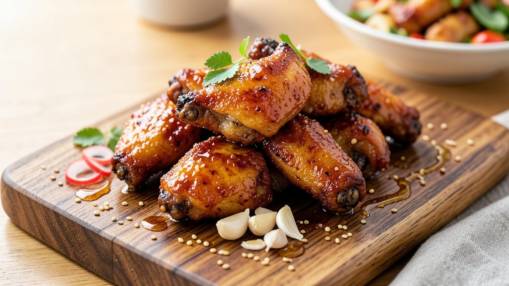 Sweet Soy Sauce Chicken Wings Recipe: Glazed with Sticky-Sweet Umami Crunch