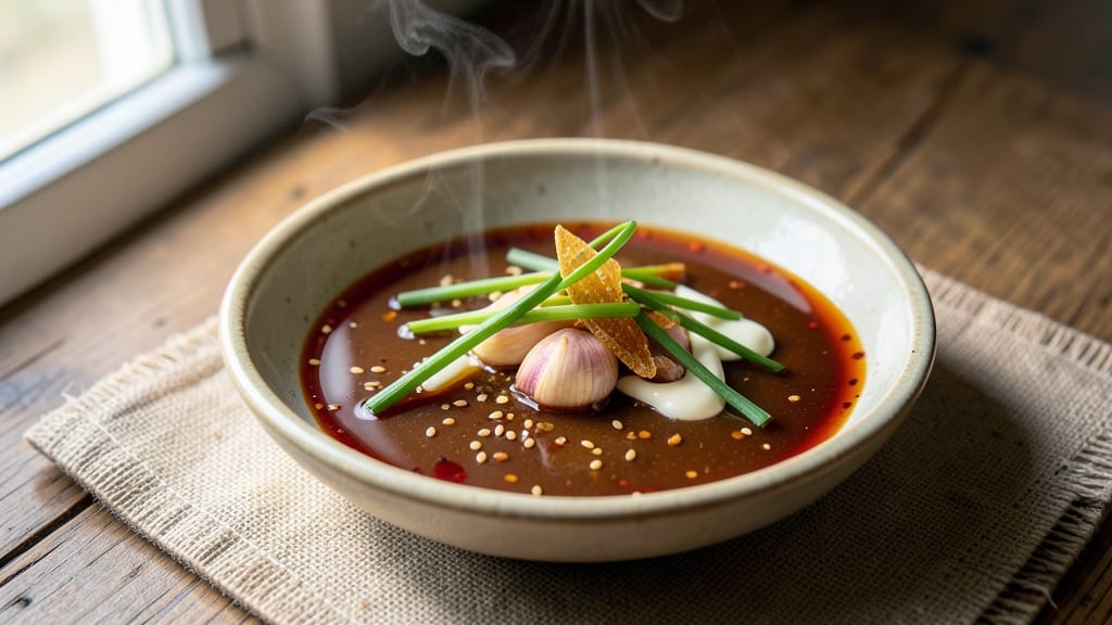 Authentic Gyoza Dipping Sauce Recipe: Fermented Soy and Garlic Tang