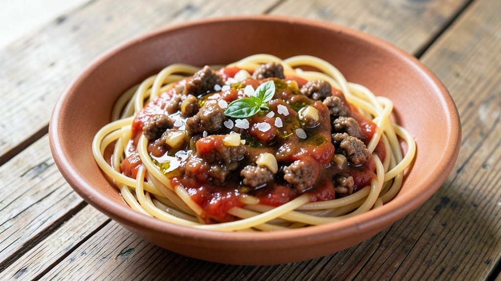 Authentic Italian Spaghetti Meat Sauce Recipe: Slow-Simmered Tomato Depth With Ground Beef Richness