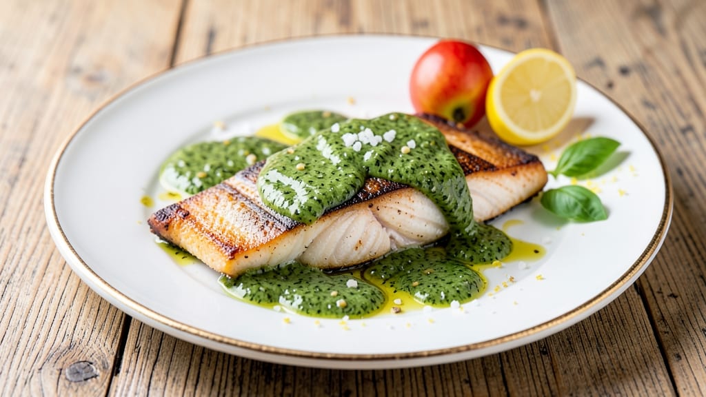 Basil Sauce Recipe for Fish: Bright Herb-Infused Drizzle for Grilled Seafood