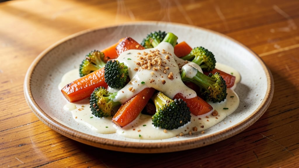 Baked Veg in White Sauce Recipe: Velvety Cream Coats Every Bite