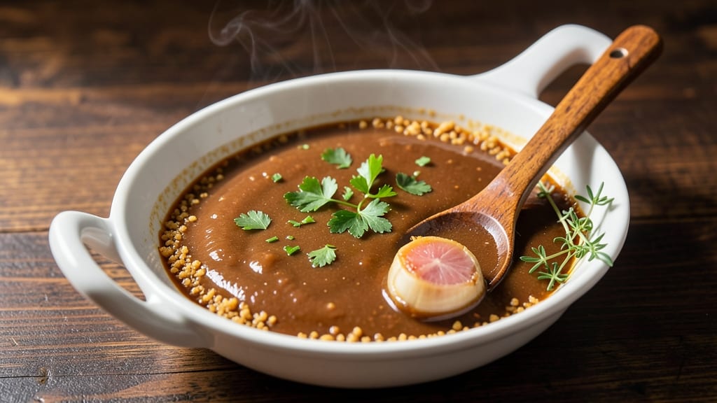 Au Jus Sauce Recipe With Beef Broth: Deep Umami Richness for Roasts and Steaks